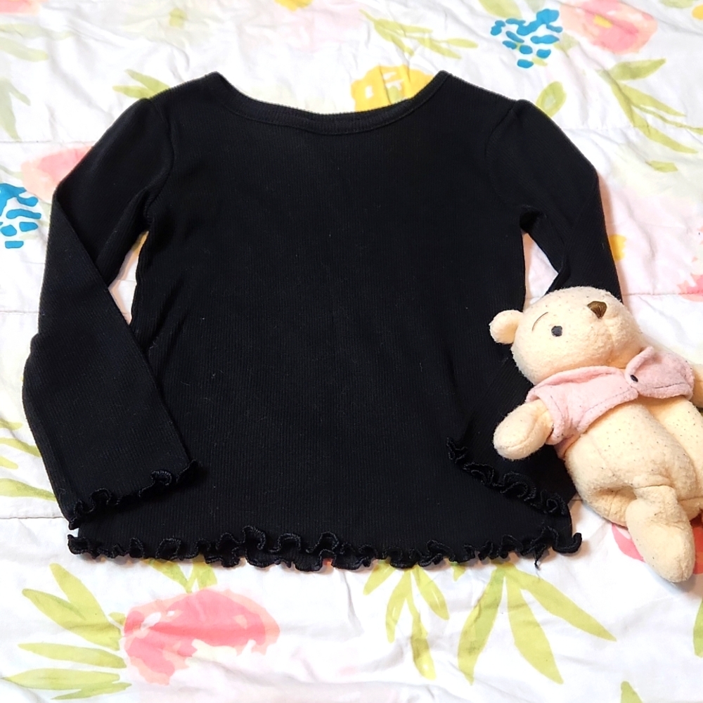 Toddler Girl 2T Black Longsleeve